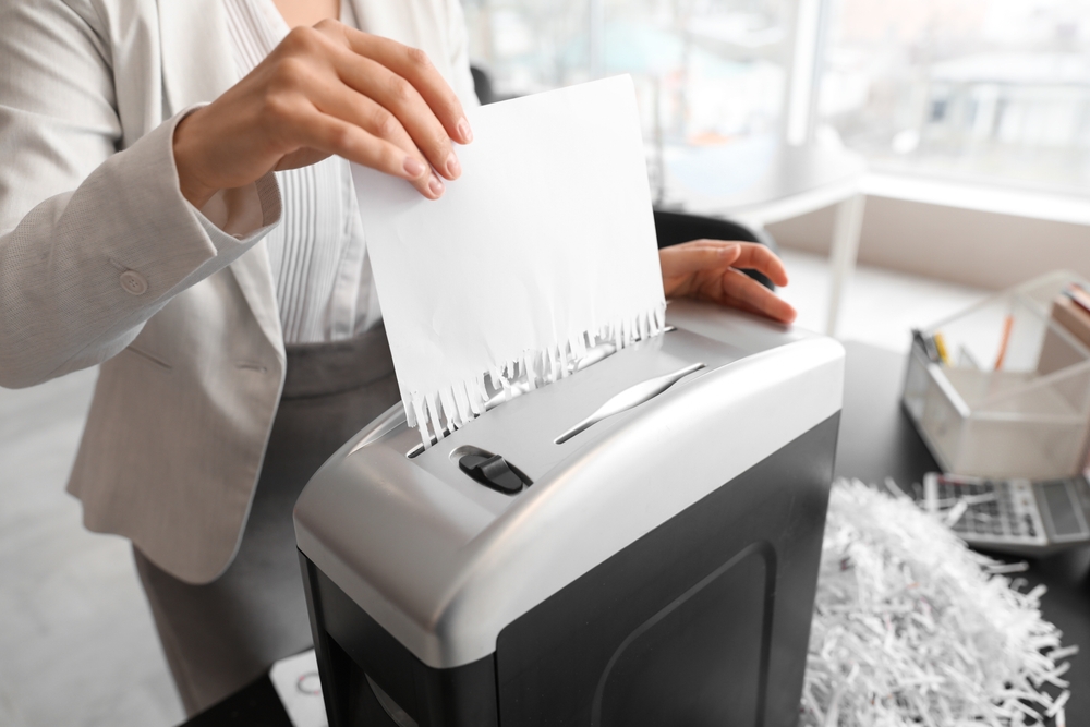document shredding