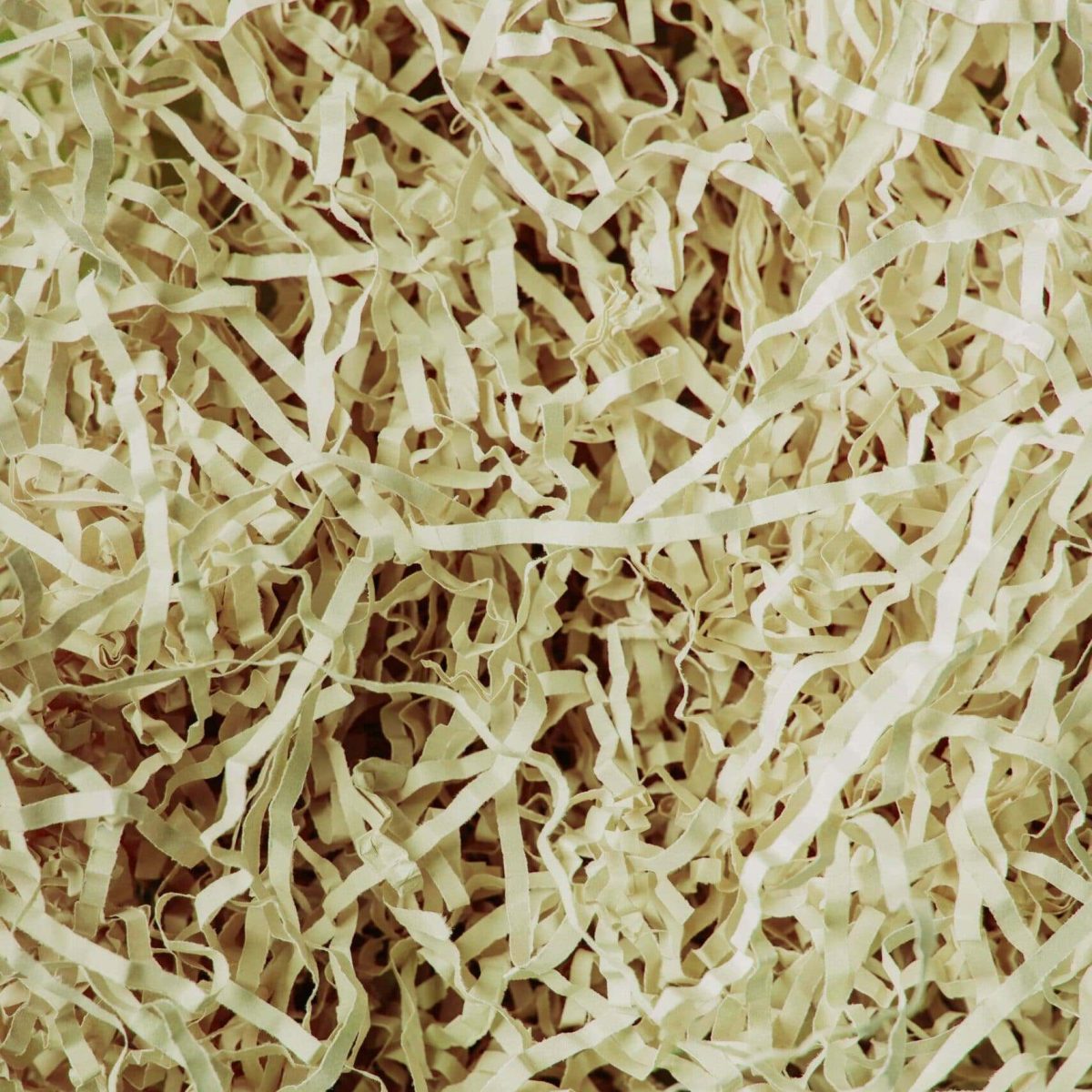 Close-up of shredded paper used for packaging and recycling in South Africa.